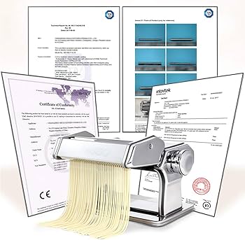 Amazon | パスタメーカー 手動 手回し パスタマシン 洗濯可能 Amazon | パスタメーカー 手動 手回し パスタマシン 洗濯可能